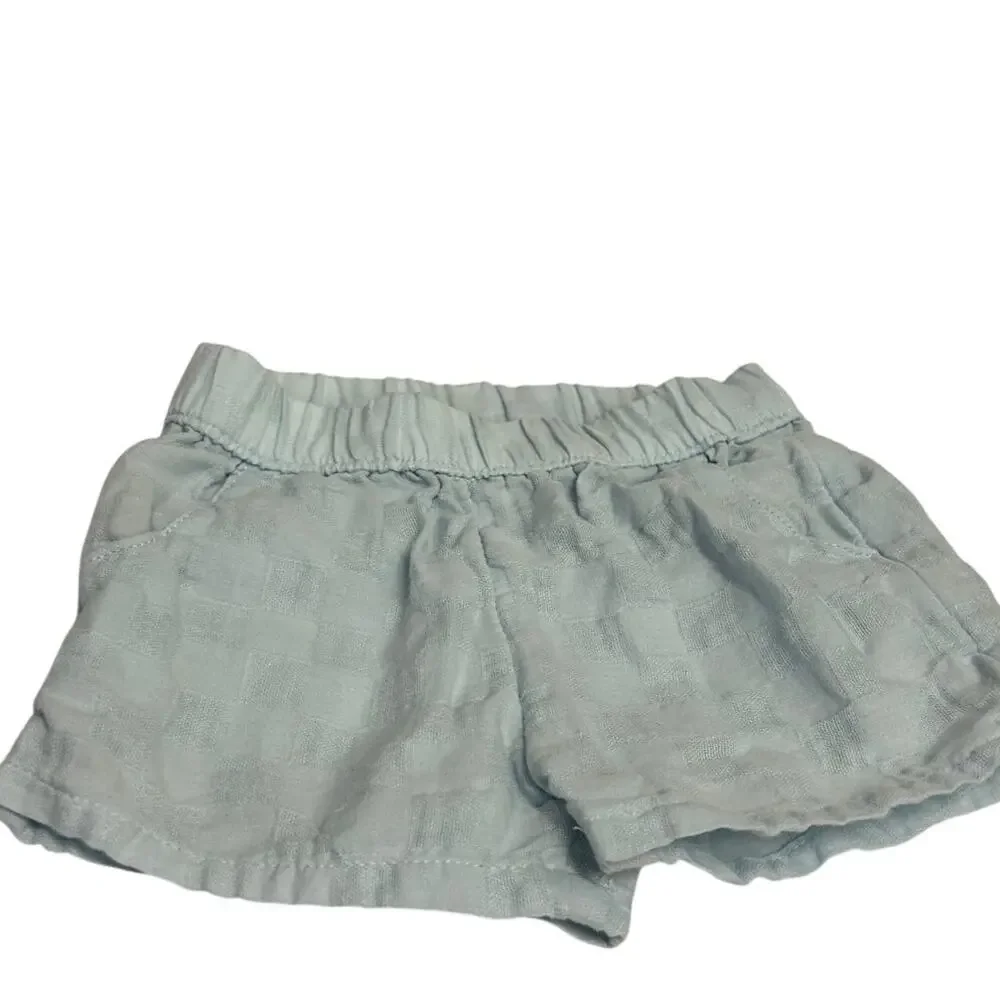 Cloud Island light blue sz 3-6 months 2 piece short set